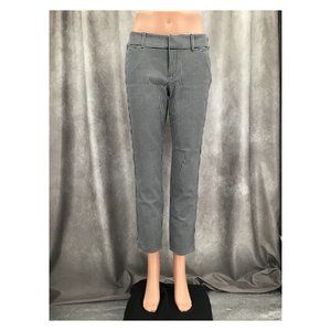 Old Navy Pixie Mid-Rise Buffalo Check Pants Size 6